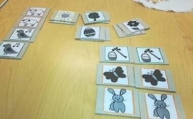 To je naše jarní pexeso,