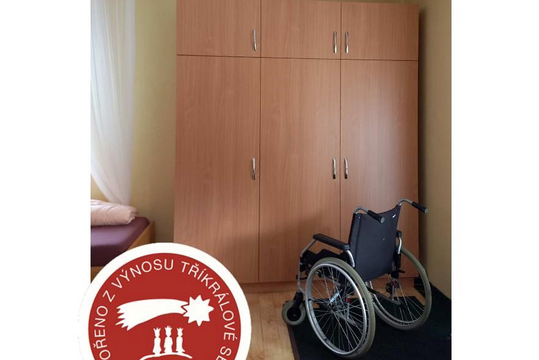 Útulnější prostor pro aktivizaci z výtěžku Tříkrálové sbírky 2025.